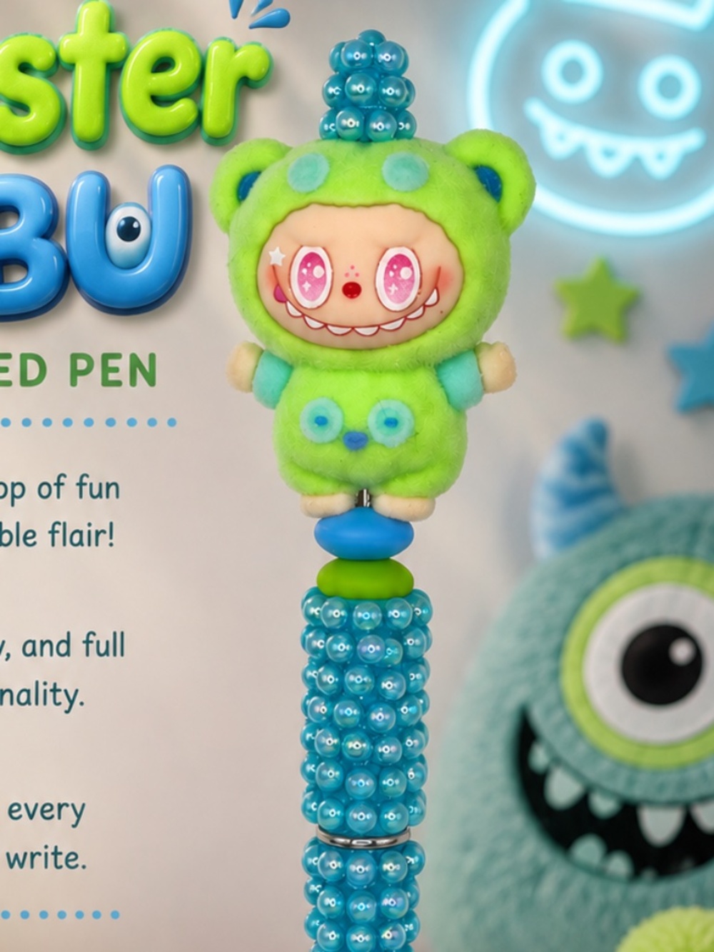 Monster BUBU Beaded Pen - Picture 2 of 2